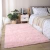 Pink Room Decoration Carpet Modern Parlor Floor Covering Mats Hall Bedroom Fluffy Soft Area Rug Lounge Hairy Non -Slip Large Rugs 