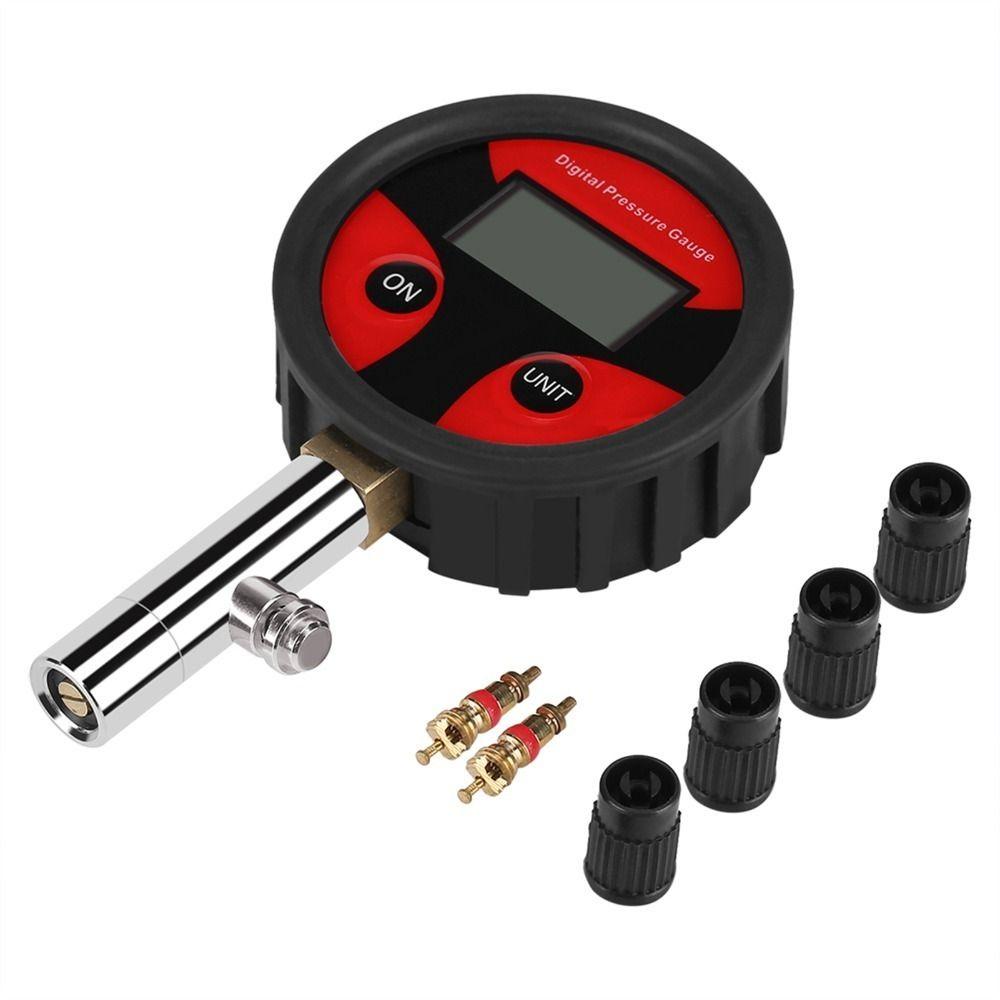 High Accuracy Digital Tire Pressure Gauge 0-200PSI Pressure Tester Portable LCD Manometer For Car