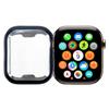 For Apple Watch Series 9/8/7 45mm Watch Case Electroplating Full Coverage TPU Protective Cover