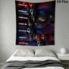 Scream Wall Tapestry Aesthetic Wall Hanging Printed Fabric Blanket Decorative Tapestries for Bedroom Living Room Home Decor