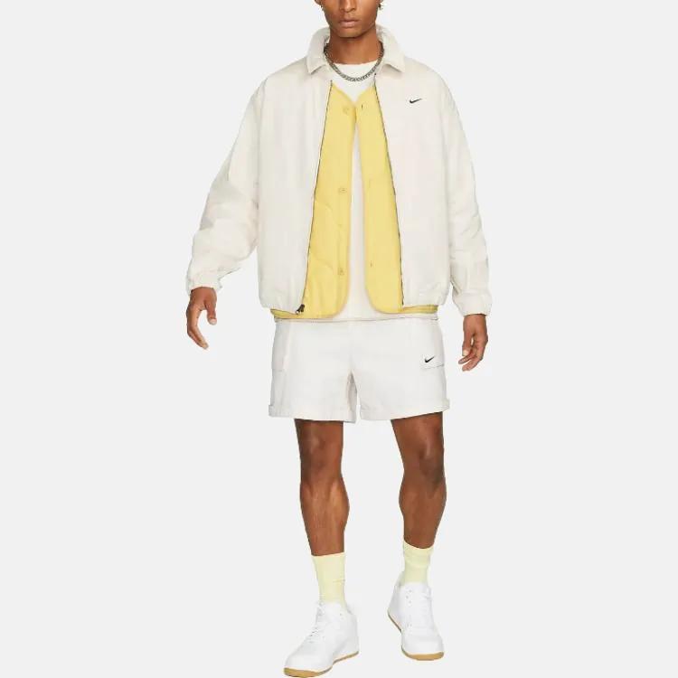 Nike Jackets Men's White Lapel Moderate Other (Unisex) Jackets DX9071 030