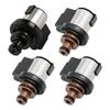 4PCS Torque Converter AWD Control & Lock-Up Solenoid For Subaru CVT TR580 TR690