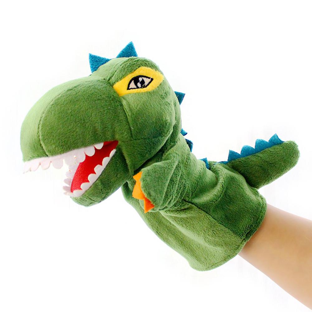 Plush Dinosaur Soft New Cartoon Hand Puppet Kids Toddler Pretend Playing Toy Birthday Christmas Gift