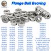 10 шт. F693 F695 MF63 MF84 F605 F625 F686 F6802 ZZ Подшипники с фланцем Внутренний диаметр 2 мм 3 мм 4 мм 5 мм 6 мм 7 мм 8 мм 9 мм Шарикоподшипник с фланцем