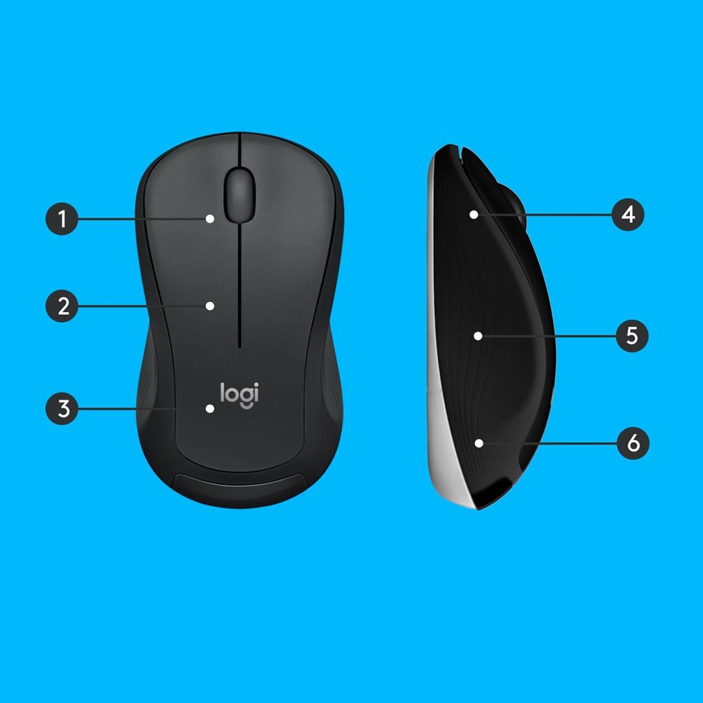Logitech Mk540 Advanced Usb Black Kit