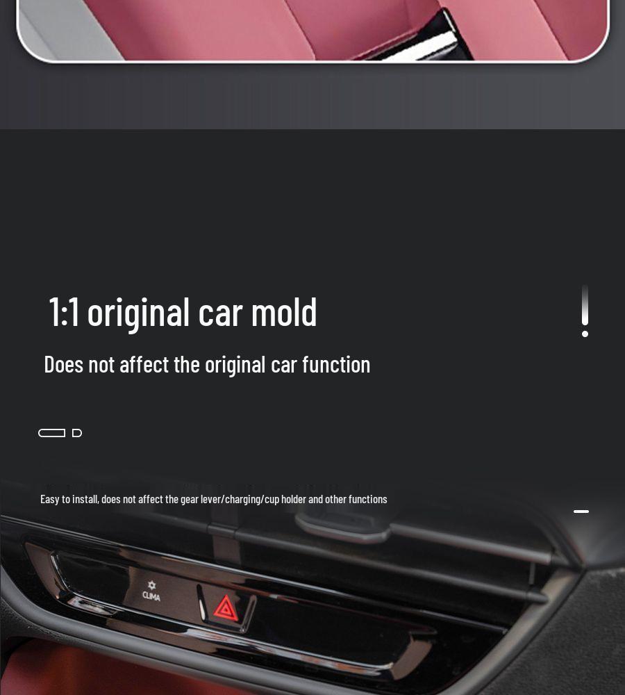 VW Lamando '22-'25 Подстаканник на консоли, Подставка под стакан и Накладка на панель рычага переключения передач - Аксессуары для модификации интерьера