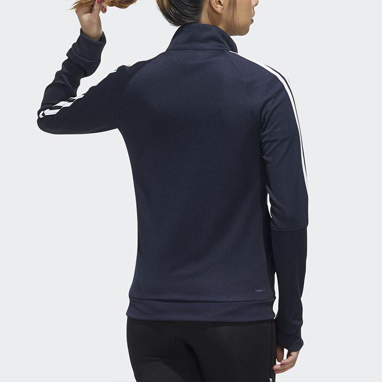 adidas Куртки Женские Темно-синие Стойка Умеренные Другие FL0171