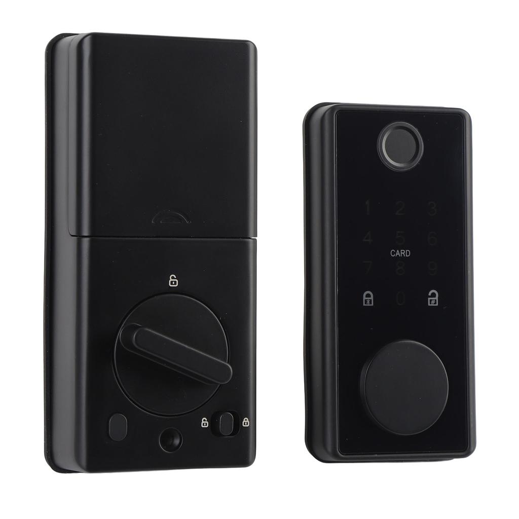 Умный дверной замок с отпечатком пальца и паролем Key APP Card 5 способов разблокировки электронной биометрической двери
