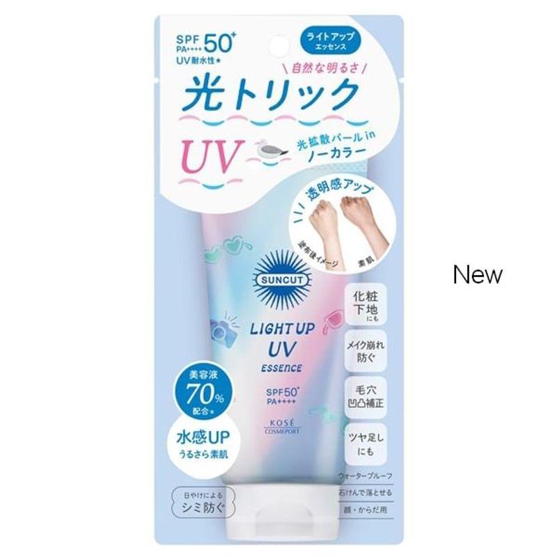 Kose Suncut Light Up UV Essence Солнцезащитная эссенция SPF 50+ PA++++