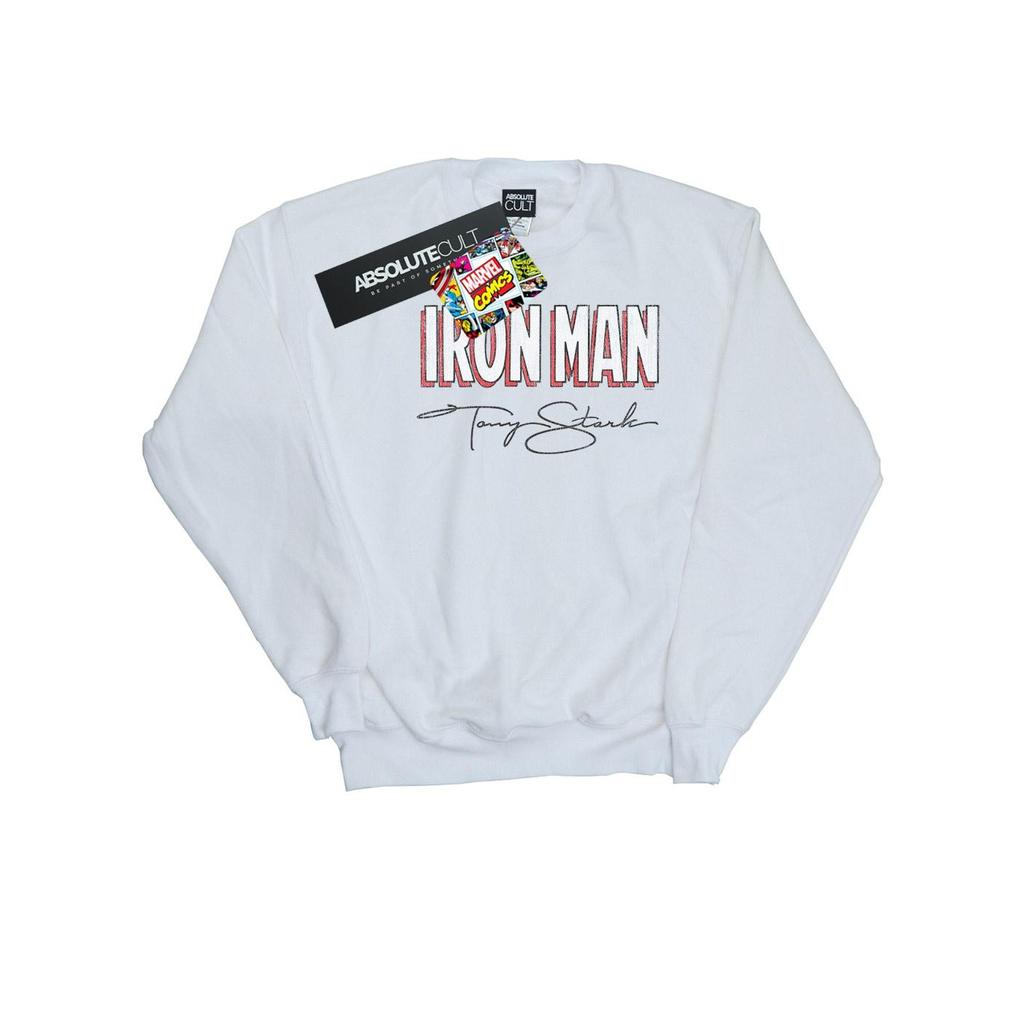Marvel Mens Iron Man AKA Tony Stark Sweatshirt