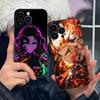 Blade Extinction Аниме Неоновый Чехол для Телефона для iPhone 17 16 15 14 13 12 11 X XR XS 8 7 Air Pro Max Plus Mini Цветной Чехол Чехол