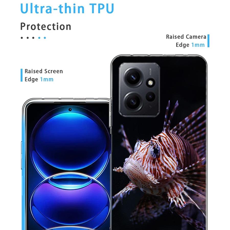 Clown Fish in the Sea or Ocean Phone Case For Redmi Note 14 15 Pro 5G 13 12 Pro Plus 11 11T 11E 11S 10 Pro 10S 9 9S Cover Cell C