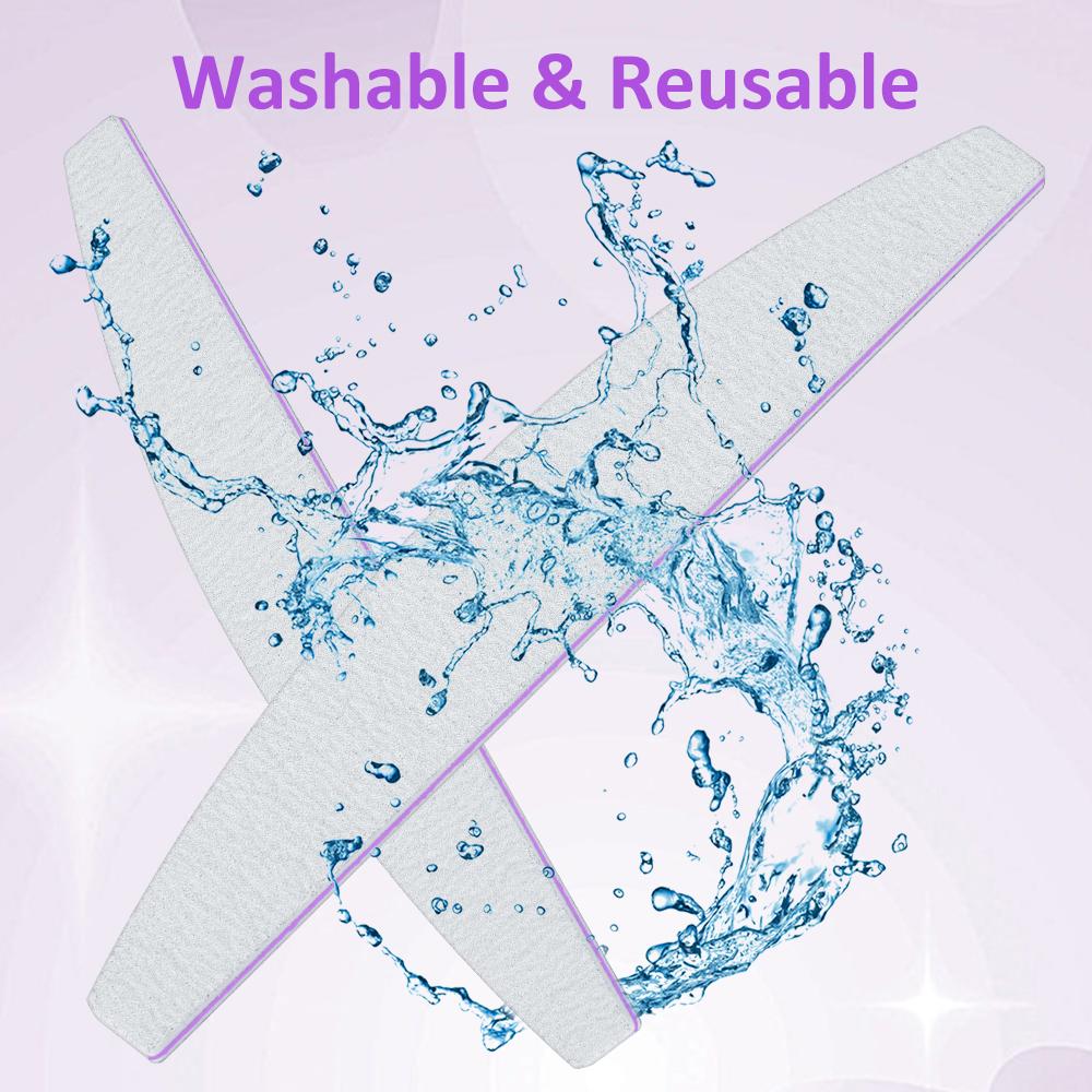 Профессиональная пилочка для ногтей, 5/10 шт., толстая маникюрная пилочка для ногтей, буфер для гель-лака, инструмент для дизайна ногтей, аксессуар