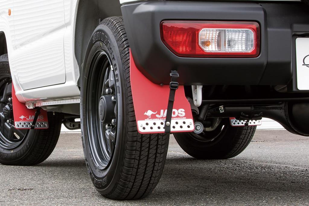 JAOS Mudguard III Rear Set Red Jimny JB64 Series B621513R