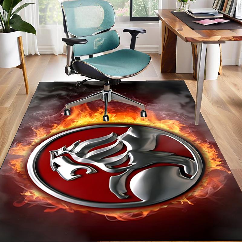 Holden Polyester Carpet, Soft Indoor Mat for Office Chair, Living Room, Computer Desk - Decorative Home Office Rug Design