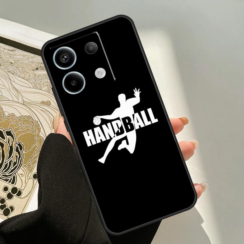 Handball Sport Case For Xiaomi Redmi Note 13 12 11 9 10 14 Pro 9S 10S 11S 12S Redmi 13C 10C 12C 14C Cover