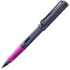 LAMY safari pink cliff — перьевая ручка с эргономичной рукояткой и полированным стальным пером размера M, идеально подходящая для любых видов каллиграфии, включая T 10 синего цвета.