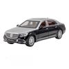 1/24 Модель из сплава Mercedes Benz Maybach GLS600, литая игрушечная машина, симуляция звука и света, игрушки-модели транспортных средств, подарки для детей