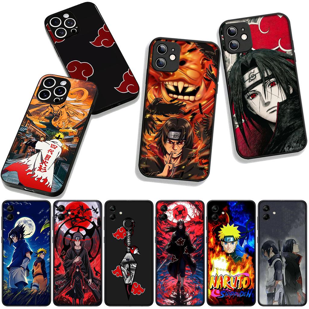 Для Samsung Galaxy A25 A37 A57 A12 A14 A50 A51 A70 A71 A72 A21S A04 Note 20 9 8 10 Чехол Акацуки Наруто Итачи Учиха Саске