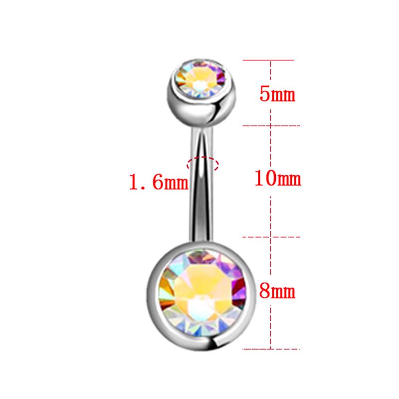 1 комплект колец для пупка, кольцо для пупка, украшения для пирсинга тела