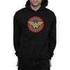 DC Comics Mens Wonder Woman Circle Logo Hoodie
