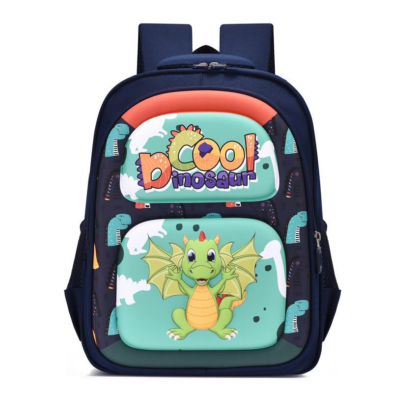 High-quality Oxford Fabric Kids Backpack Featuring Cute Animal Designs For School