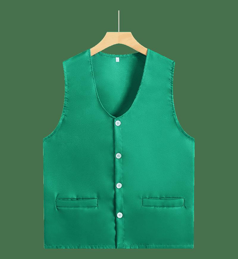 Красный жилет волонтера на заказ с логотипом для взрослых и детей – Идеально подходит для мероприятий и общественной работы