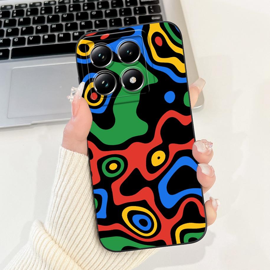 For Xiaomi 14T Pro Case For Xiaomi 14T Phone Case Cute Panda Rabbit Luxury TPU Protective Skin Cover For Xiaomi Mi 14T Pro Coque