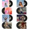 Современный минималистичный постер с виниловой пластинкой – Ретро музыкальное настенное украшение