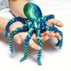 3D Printed Octopus Movable Flexible Joints Fidget Toy Home Office Desktop Ornament Ocean Animal Decor New Year Gifts Kid Toy