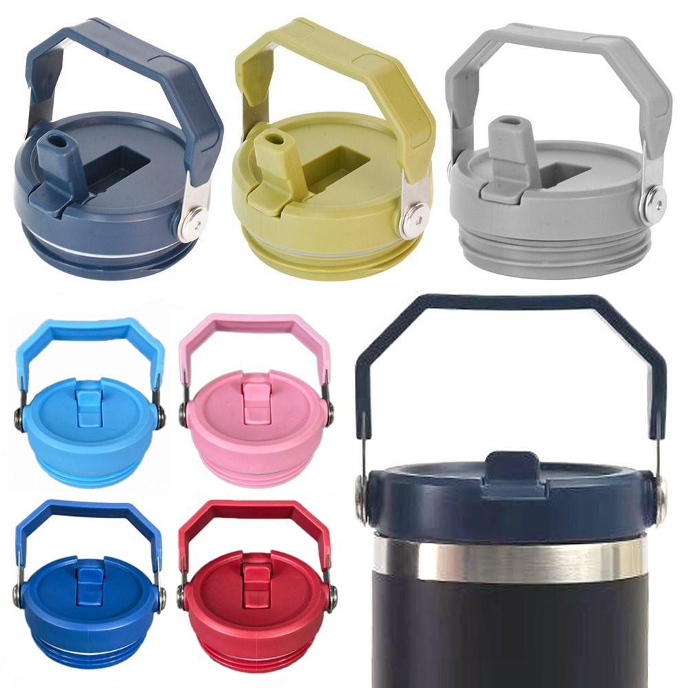 Герметичная крышка для бутылки Stanley Iceflow 20/30 унций, непроливающаяся, однотонная, разноцветная, термокружка, металлические крышки
