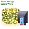 100M Large Solar Panel Led String Light Outdoor Fast Charge Fairy Lights 8 Modes Waterproof Christmas Wedding Party Garden Decor