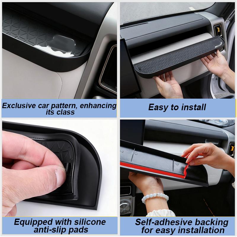 Instrument Panel Storage Box For iCaur V23 2024-2025 iCar V23 Chery V23 Non-slip Tray Anti-scratch Phone Mat Car Accessories
