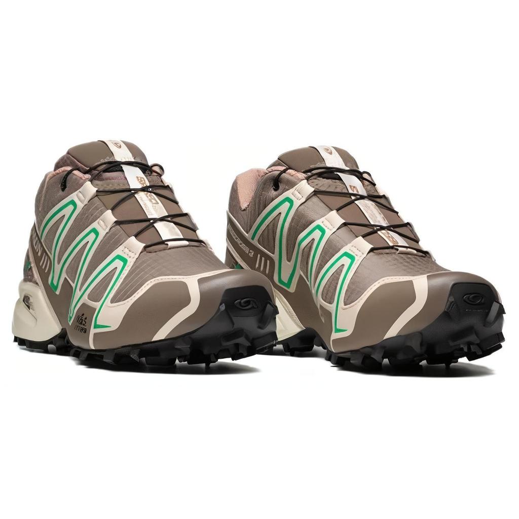 SALOMON Speedcross 3 Cushioning Low Top Outdoor Functional Shoes Unisex Shoes Brown L47311900
