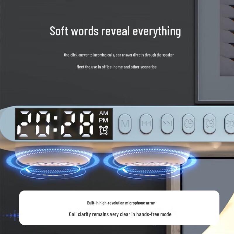 G7 Wireless Portable Bluetooth Speaker with RGB Ambient Light