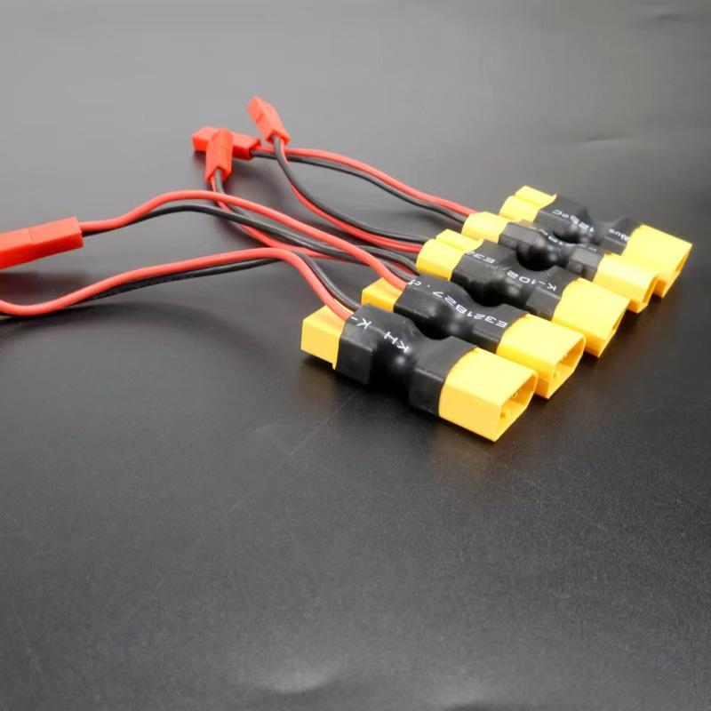 Кабель питания для светодиодной ленты XT60 M/F на JST SYP/SYR M/F для LiPo аккумулятора и регулятора оборотов (ESC) RC самолета