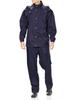 COCOS Nobuoka Z-1300 New Basic Rain Suit, Navy, Size 3L