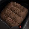 Flannel Small Three-piece Car Seat Cushion for All Seasons - Half-wrapped for Summer, Non-slip and Free of Binding.