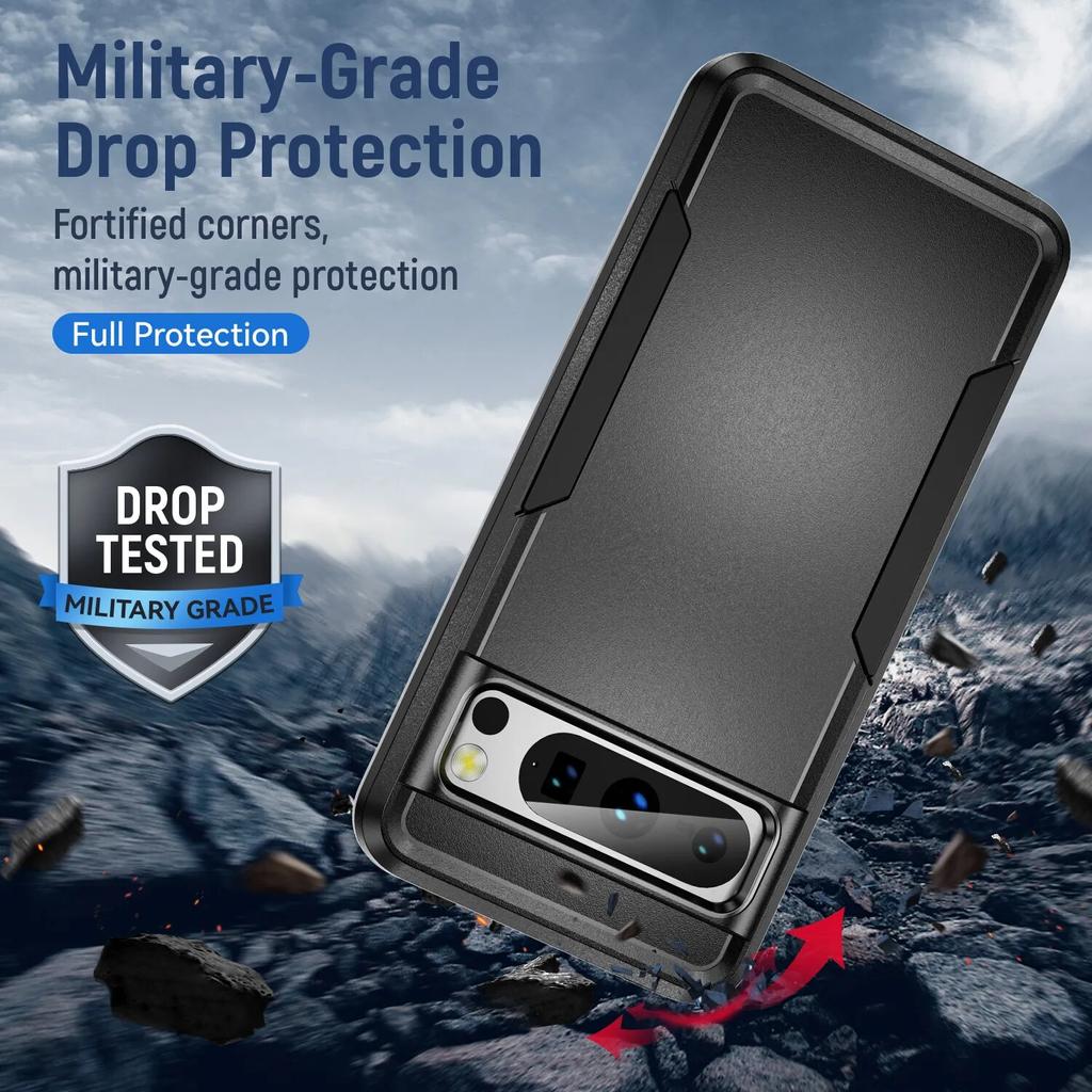 Dual Layer 2 In 1 Phone Case for Google Pixel 8 Pro Pixel8 Pixel7a Pixel7 Pixel6 Pixel 6 7 Pro 6A 7A Pixel6a Protection Cases