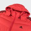 adidas Мужские пуховики Красный с капюшоном Умеренный BQ8578
