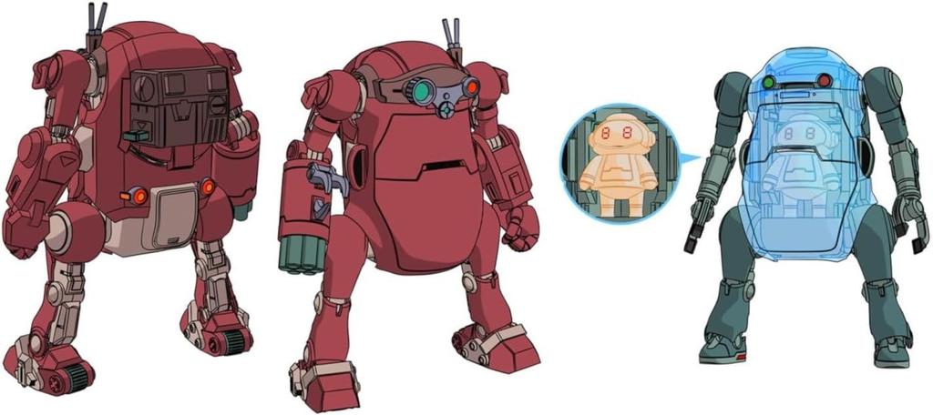 Hasegawa MechatroWego Votoms Collaboration Series Blue Dog Cinderella Capsule Scale Plastic Model 64811 Vol.2 & 1/35