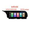 10.25-Inch Android Navigation Upgrade for Infiniti Q30/QX30 (2015-2018 Models)