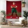 Cristiano Ronaldo Wall Decor Tapestry Art For Pet Memorial Birthdaywedding Party Backdrop Family Gift