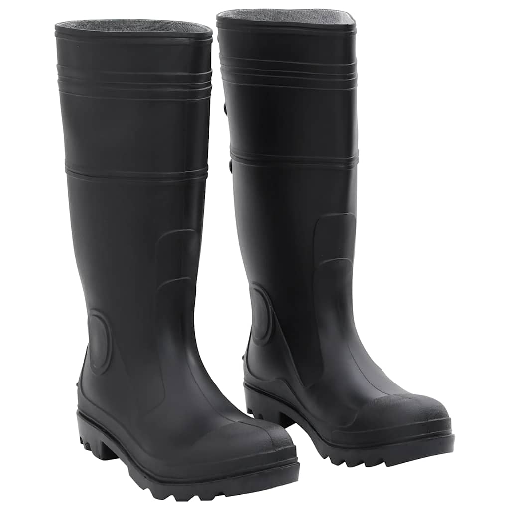 Vidaxl Kalosze, Czarne, Rozmiar 43, Pvc