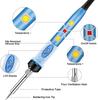 Soldering Iron Kit Adjustable Temperature 80W Welding Tools Repair Soldering Gun Set Desoldering Pump Solder Wire LCD