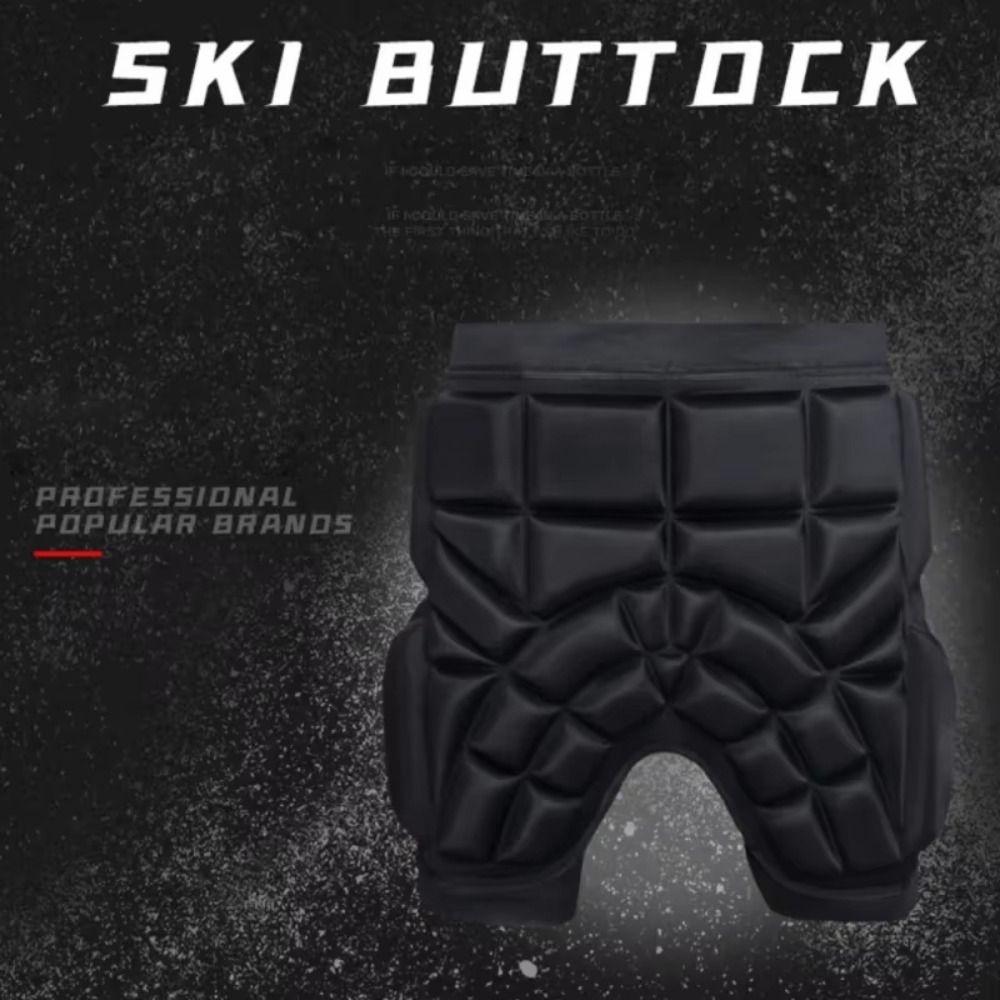 Impact Resistant Skate Padded Protecter Elastic Protective Padded Shorts Skiing