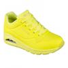 Sneakers Skechers Neon Yellow Uno Night Shades