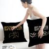 Vintage Band L-Led Z-Zeppelin Pillowcase Toon Gift Cushion Cover Bedroom Home Sofa Chair Seat Decor Pillow Case
