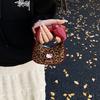 Cartoon Korean Style  Cowboy Bow Crossbody Handbag Fashion Item Travel Storage Collocation Practical Periphery Gifts