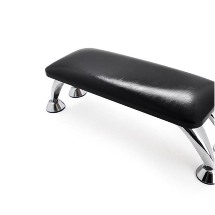 European Nail Art Hand Rest Cushion PU Leather Tool Pad for Salon with Light Therapy Lamp